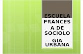 escuela francesa de sociologia urbana