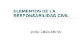 Elementos de La Responsabilidad Civil