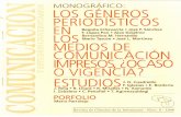 Tipologías deTipologías de géneros periodísticos en España. Hacia un nuevo paradigma Géneros Periodísticos en España. Hacia Un Nuevo Paradigma