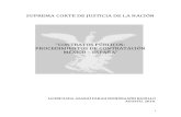 Contratos Públicos en México y España / SCJN