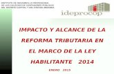 Presentación Impacto Reforma Tributaria 2015