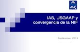 IAS USGAAP y Convergencia de La NIF