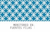4 Monitoreo en Fuentes Fijas