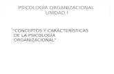 Psicologia Organizacional 10-4-15