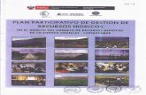 Plan de Gestión de Recursos Hidricos en la Cuenca Chancay Lambayeque