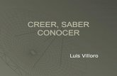 Creer Saber Conocer[1]
