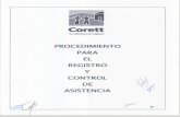 PROCEDIMIENTO PARA EL REGISTRO Y CONTROL DE ASISTENCIA.pdf