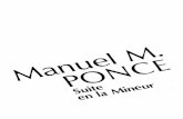 PONCE, Manuel M (1886-1948)_Suite en La Mineur_(José Luís González)