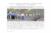 09.10.2014 Valle Verde Tendrá Condiciones Salubres Esteban