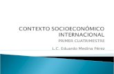 Contexto Socioeconómico Internacional