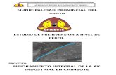 Mejoramiento Integral de La Av. Industrial en Chimbote