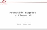 Promocion Regreso a Clases WU 2010
