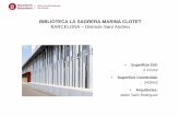 BARCELONA SANT ANDREU-Biblioteca La Sagrera- Marina Clotet