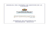Manual de Calidad Promueve Bolivia