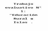 Trabajo Prácticos Educación Rural e Islas
