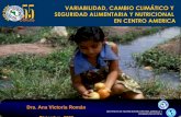 Cambio Climático en Centro América