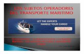 los Sujetos Operadores Del Transporte Maritimo (v)