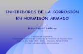 8 - Inhibidores de La Corrosión en Hormigón Armado - M.barbosa