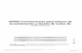 AP900 Convenciones para planos de levantamiento y diseÃ±o de redes