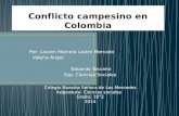exposicion de sociales conflicto campesino en colombia lauren y Valeria,.pptx