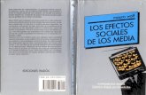 Mauro Wolf Los Efectos Sociales de Los Media