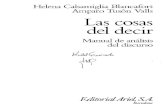 Calsamiglia y Tuson - Las Cosas Del Decir - Cap. 1 Al 4
