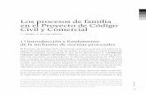 Proceso de Familia codigo civil y comercial.