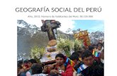 2.2 Geografía Social Del Perú