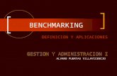 Bench Marking - presentacion