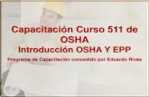 Certificacion OSHA 510 & 511 Parte 1