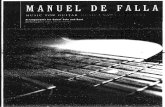 Falla Manuel de - Arreglos Para 1 y Dos Guitarras (Pujol, Behrend, Tarragó)