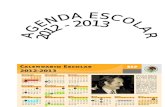 Agenda Escolar 2012 - 2013