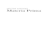 Materia Prima - Héctor Santana