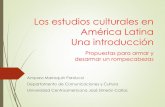 Los Estudios Culturales en C.A. Piezas iniciales de un rompecabezas.
