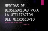 Medidas de Bioseguridad Para La Utilizacion Del Microscopio