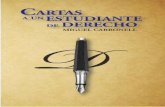 Miguel Carbonell Cartas a Un Estudiante de Derecho