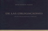 De Las Obligaciones - Rene Ramos Pazos