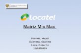 Matriz Mic Mac Locatel