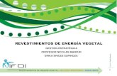 Revestimientos de Energía Vegetal