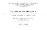 Informe de Laboratorio 02 - Función Boole