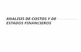 Analisis de Costos y Estados Financieros