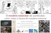 El modelo estándar de partículas: color, sabor y fauna de nuestro universo Isidro González (Físico experimental de partículas) Universidad de Oviedo Investigador.