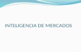 INTELIGENCIA DE MERCADOS. DEFINICION Es un proceso sistemático de reunir, analizar, proveer y aplicar información sobre el ambiente de mercado externo.