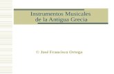 Instrumentos Musicales de la Antigua Grecia © José Francisco Ortega.