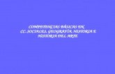 COMPETENCIAS BÁSICAS EN CC. SOCIALES, GEOGRAFÍA, HISTORIA E HISTORIA DEL ARTE.