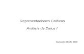 Representaciones Gráficas Análisis de Datos I Semestre Otoño 2010.