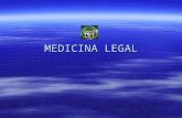 MEDICINA LEGAL. INTRODUCCIÓN  La Medicina Legal es una asignatura de la Licenciatura de Medicina y Derecho, asi mismo también se puede utilizar para.