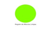 Región de Murcia Limpia. Antecedentes El objetivo de esta Experiencia Piloto era sentar las bases de un área curricular transversal de separación de residuos.