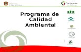 Programa de Calidad Ambiental CBTCBT Centros de Bachillerato Tecnológico.