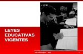 LEYES EDUCATIVAS VIGENTES Juan Carlos Pugliese - 2013 1.